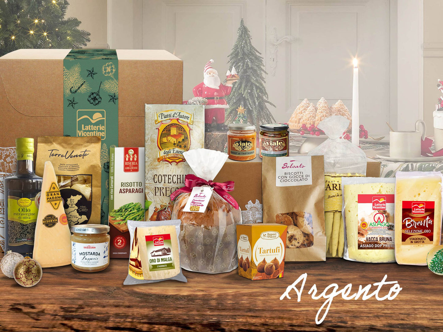 Confezione Natale Argento