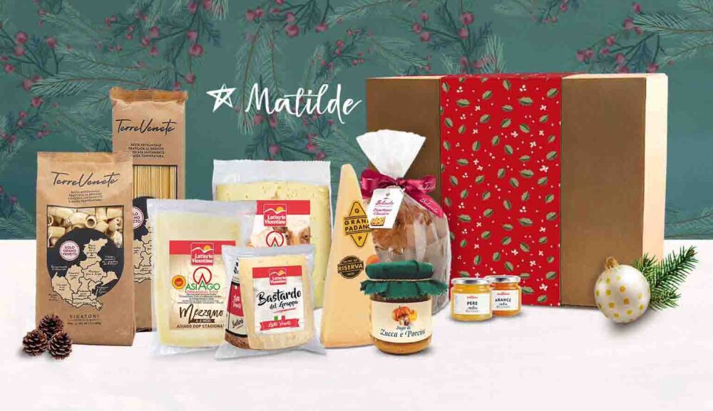 cesto natale matilde - latterie vicentine